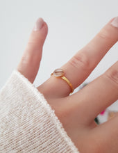Load image into Gallery viewer, Ring with Baby Hair / Pet-Fur Memorial Jewelry
