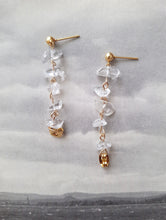 Load image into Gallery viewer, Rock Crystal Ear-Jacket Earrings