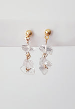 Load image into Gallery viewer, Rock Crystal Ear-Jacket Earrings