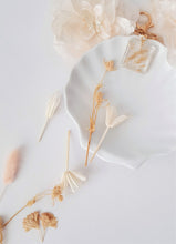 Load image into Gallery viewer, Pampas-Flower Pendant with golden Key-Chain