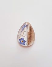 Load image into Gallery viewer, Drop-shaped Blue Hair Pendant Necklace
