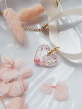 Load image into Gallery viewer, Mustard Seed Choker Heart-Necklace