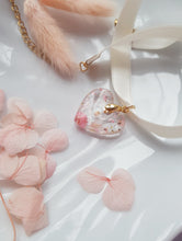 Load image into Gallery viewer, Mustard Seed Choker Heart-Necklace