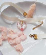 Load image into Gallery viewer, Mustard Seed Choker Heart-Necklace