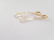 Load image into Gallery viewer, Pampas-Grass Resin Earrings