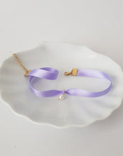 Load image into Gallery viewer, Lavender Choker Pearl Necklace