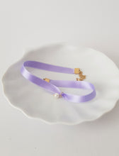 Load image into Gallery viewer, Lavender Choker Pearl Necklace