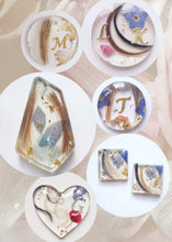 Load image into Gallery viewer, Two Strands of Hair Resin-Pendant