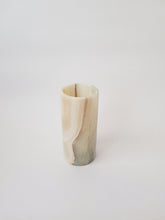 Load image into Gallery viewer, White Onyx Stone - Modern Classic Cylinder Vase