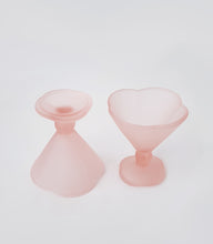 Load image into Gallery viewer, 6x Vintage Sundae Glasses in Rose, Italy Fidenza