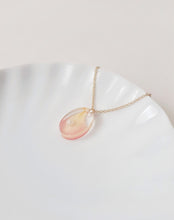Load image into Gallery viewer, Rose Pearl Necklace, Birth Flower & Stone June