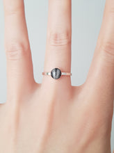 Load image into Gallery viewer, Silver Ring with Baby Hair / Pet-Fur Memorial Jewelry