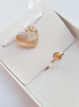 Load image into Gallery viewer, Silver Ring with Baby Hair / Pet-Fur Memorial Jewelry