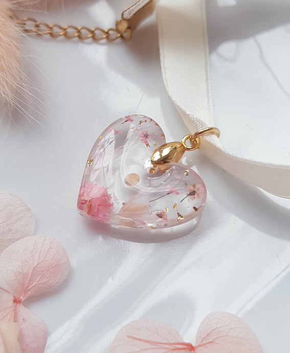 Mustard Seed Choker Heart-Necklace