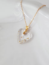 Load image into Gallery viewer, Mustard Seed Heart Shaped Necklace