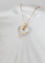 Load image into Gallery viewer, Mustard Seed Heart Shaped Necklace