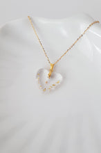 Load image into Gallery viewer, Mustard Seed Heart Shaped Necklace