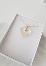 Load image into Gallery viewer, Mustard Seed Heart Shaped Necklace