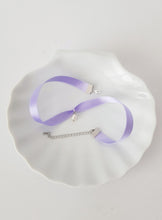 Load image into Gallery viewer, Lavender Choker Pearl Necklace