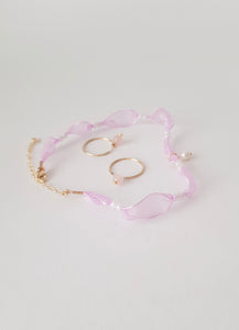 Rose Choker Pearl-Necklace