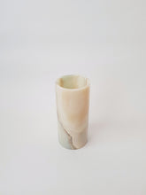 Load image into Gallery viewer, White Onyx Stone - Modern Classic Cylinder Vase