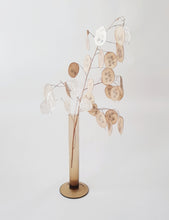 Load image into Gallery viewer, Smoked Glass, Tall Single Flower Vase