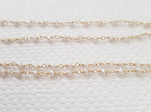 Dainty Gold-Plated Freshwater Pearl Necklace