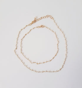 Dainty Gold-Plated Freshwater Pearl Necklace