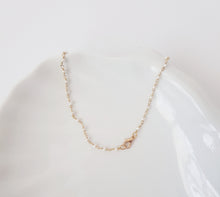 Load image into Gallery viewer, Dainty Gold-Plated Freshwater Pearl Anklet