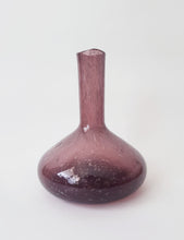 Load image into Gallery viewer, Long Neck Handmade Blown Vase, Vintage