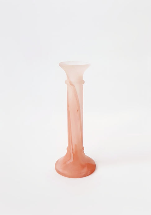 Vintage Candle Light Holder, Soft Pink