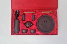 Load image into Gallery viewer, Traditional Ceremonial Tea Set - Gong-Fu, Brown Ceramic