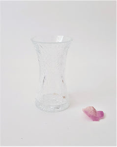 Small 60ies Craquele Ice/Crash Glass Vase