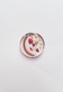 Custom Embedded Ashes Resin Necklace / Pendant