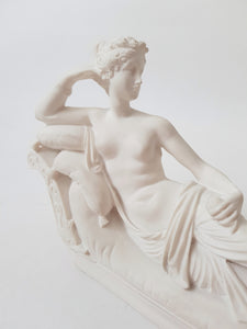 Venus Victrix by Canova, Miniature Alabaster Sculpture