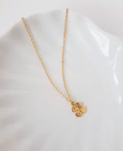 Load image into Gallery viewer, Shamrock 24K Gold-Plated Necklace, Lucky Charm