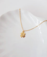 Load image into Gallery viewer, Shamrock 24K Gold-Plated Necklace, Lucky Charm